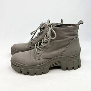 Guess Hedya Grey Chunky High Top Sneakers